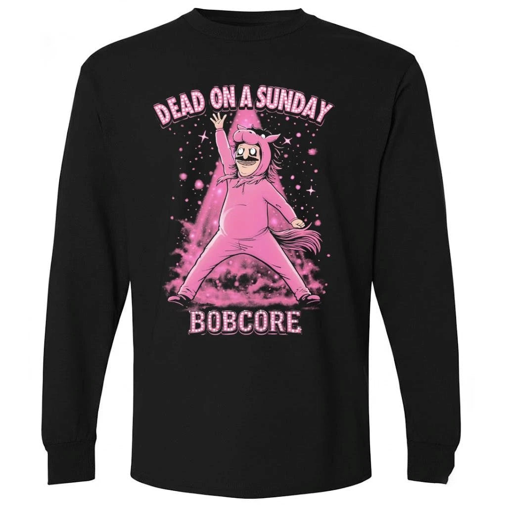 Dead On A Sunday Bobcore Pink Pony Club Shirt