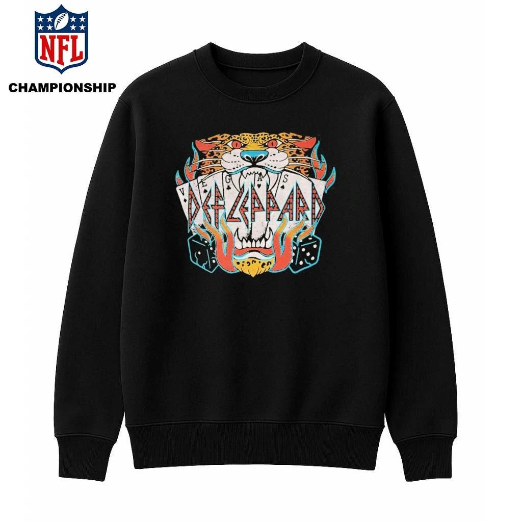Def Leppard Las Vegas Residency Collection 2026 Vegas Cards Shirt