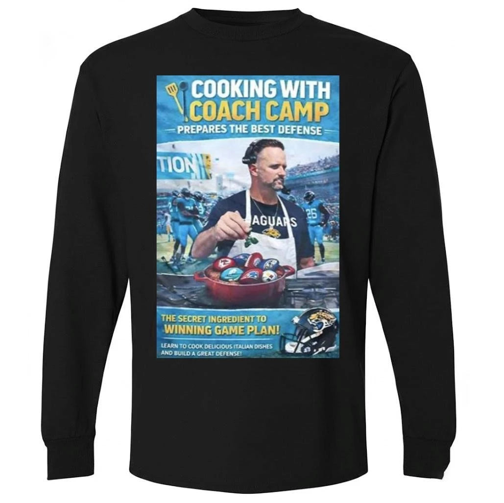 Dennis Gardeck Cooking With Coach Camp Shirt