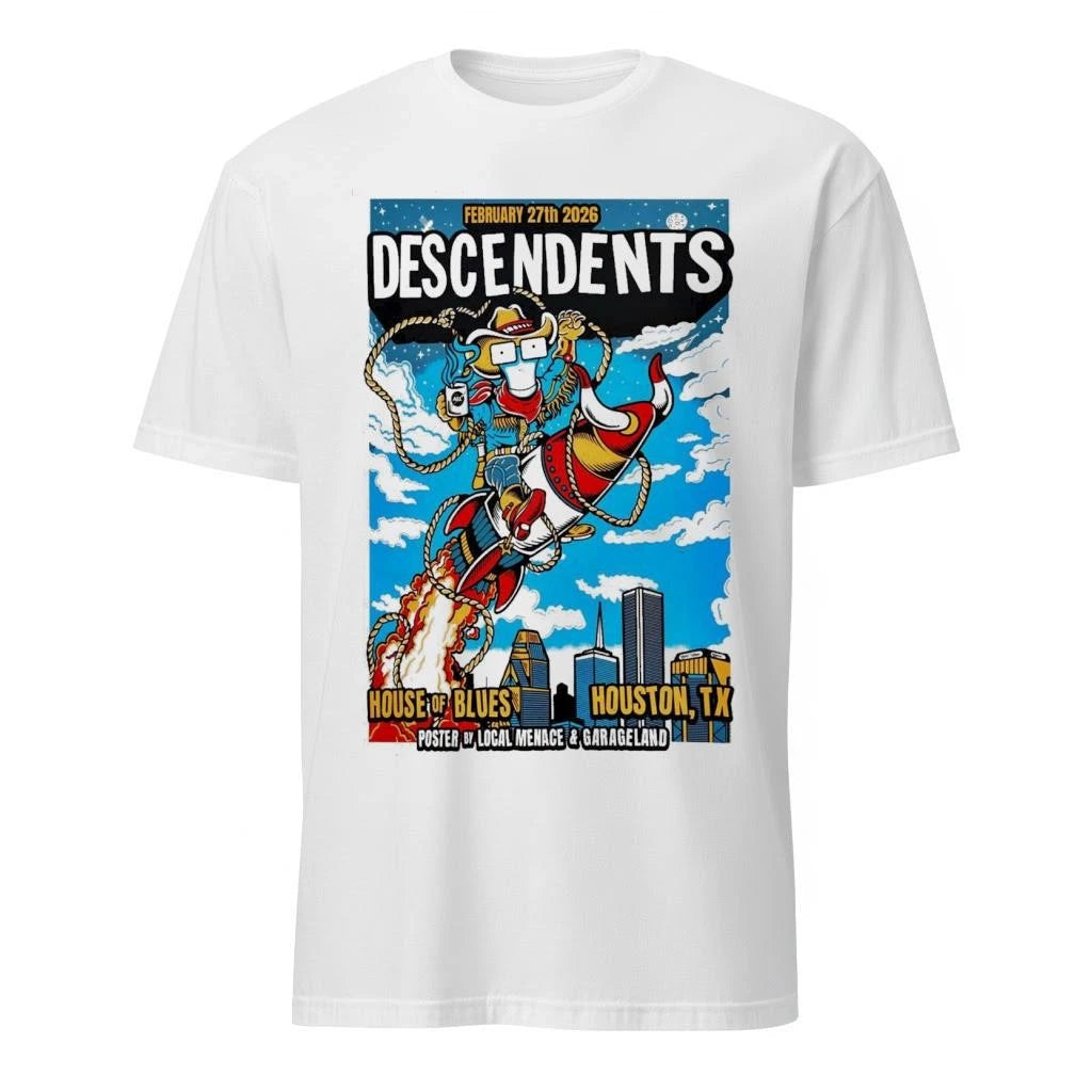 Descendents House Of Blues Houston TX Feb 27 2026 Poster Shirt