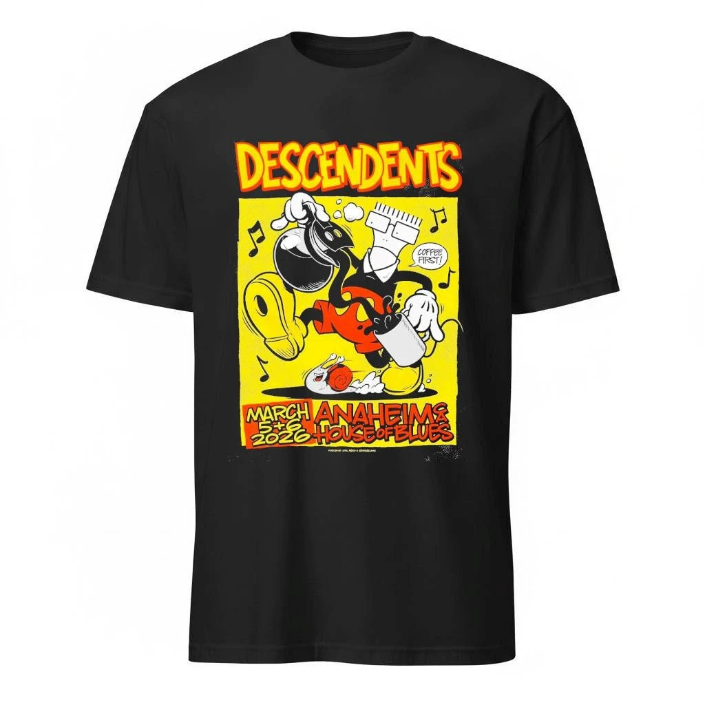 Descendents Venue Poster Show At House Of Blues Anaheim CA On March 5 6 2026 Shirt