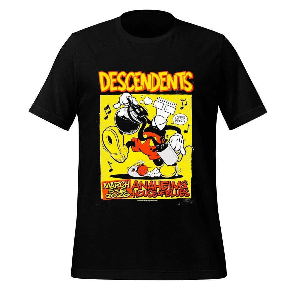 Descendents Venue Poster Show At House Of Blues Anaheim CA On March 5 6 2026 Shirt