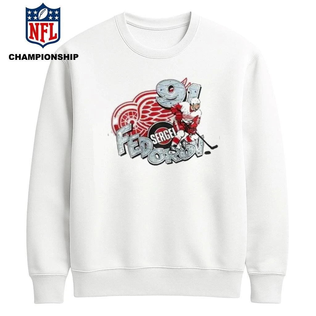 Detroit Red Wings 2026 Edition White Shirt