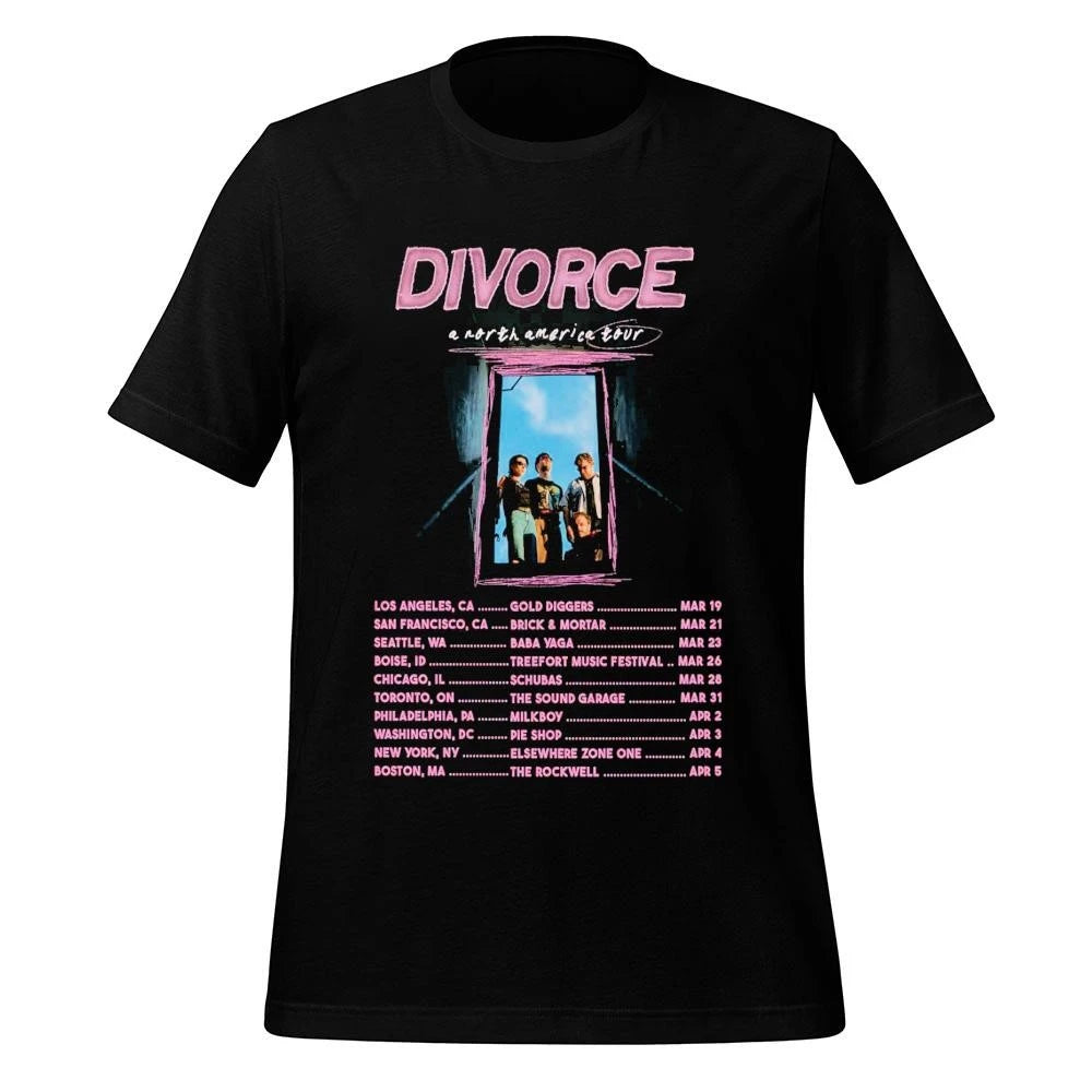 Divorce A North America Tour 2026 Poster Shirt