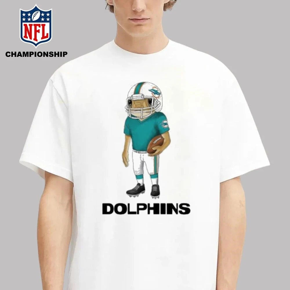 Dolphins Bad Bunny Graphic Shirt