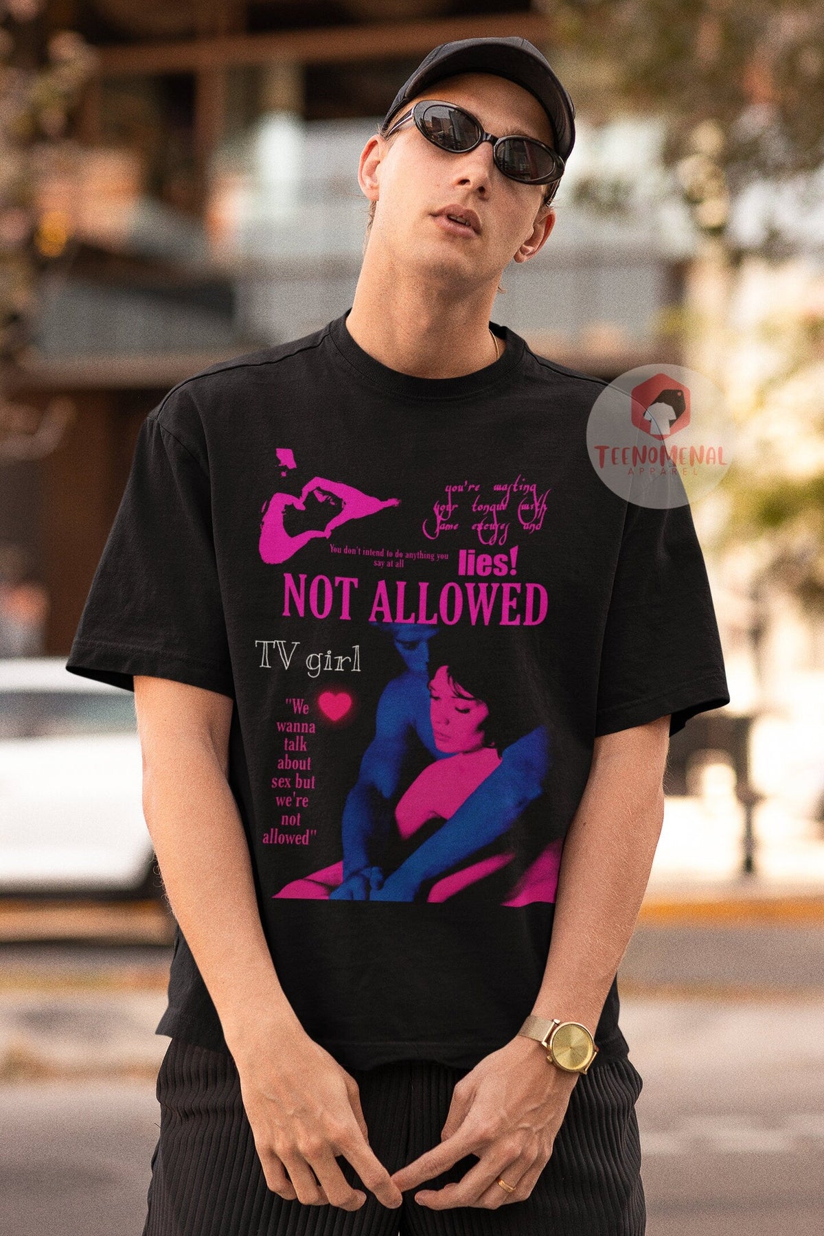 Tv Girl French Exit Album Tee Pop Music Band Merch Lovers Rock Printed Art (3)