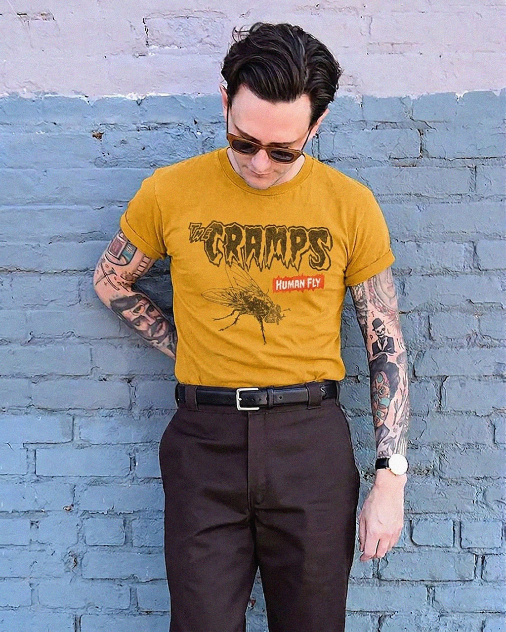 Cramps Retro Punk Band Human Fly Unisex T-shirt, Sweatshirt, Hoodie (3)