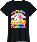 Girl Loves Squishies Kawaii Unisex T-shirt, Sweatshirt, Hoodie (1)