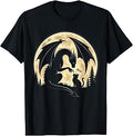 Retro Dragon Boop Cat Under Moon Gothic Cat Lover Unisex T-shirt, Sweatshirt, Hoodie (1)
