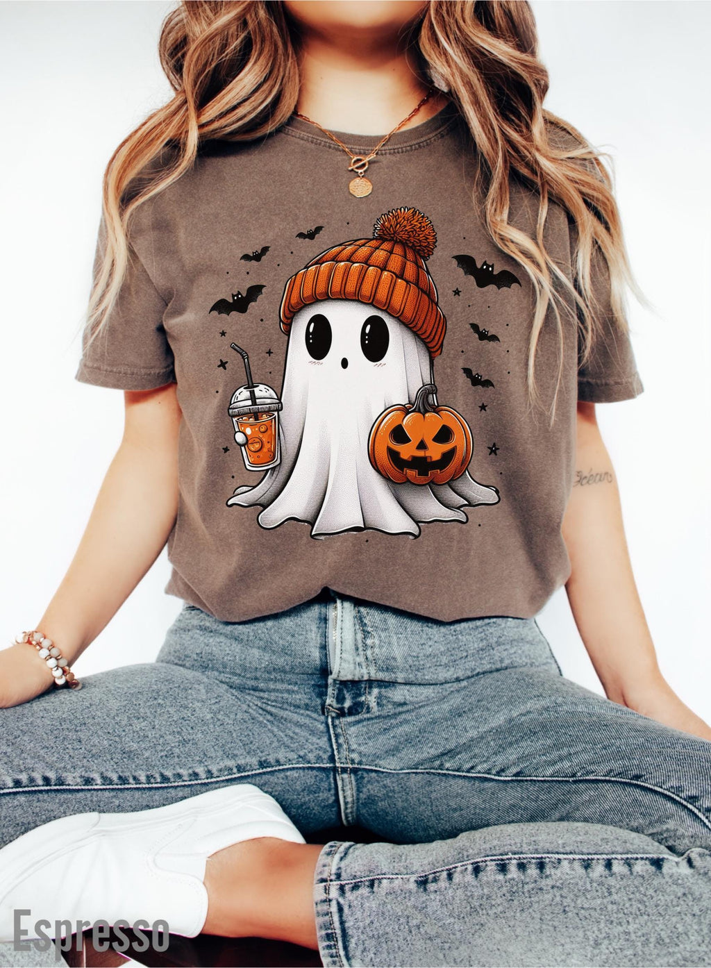 Halloween Ghost Comfort Colors Ghos Halloween Fall Spooky Season Halloween (3)