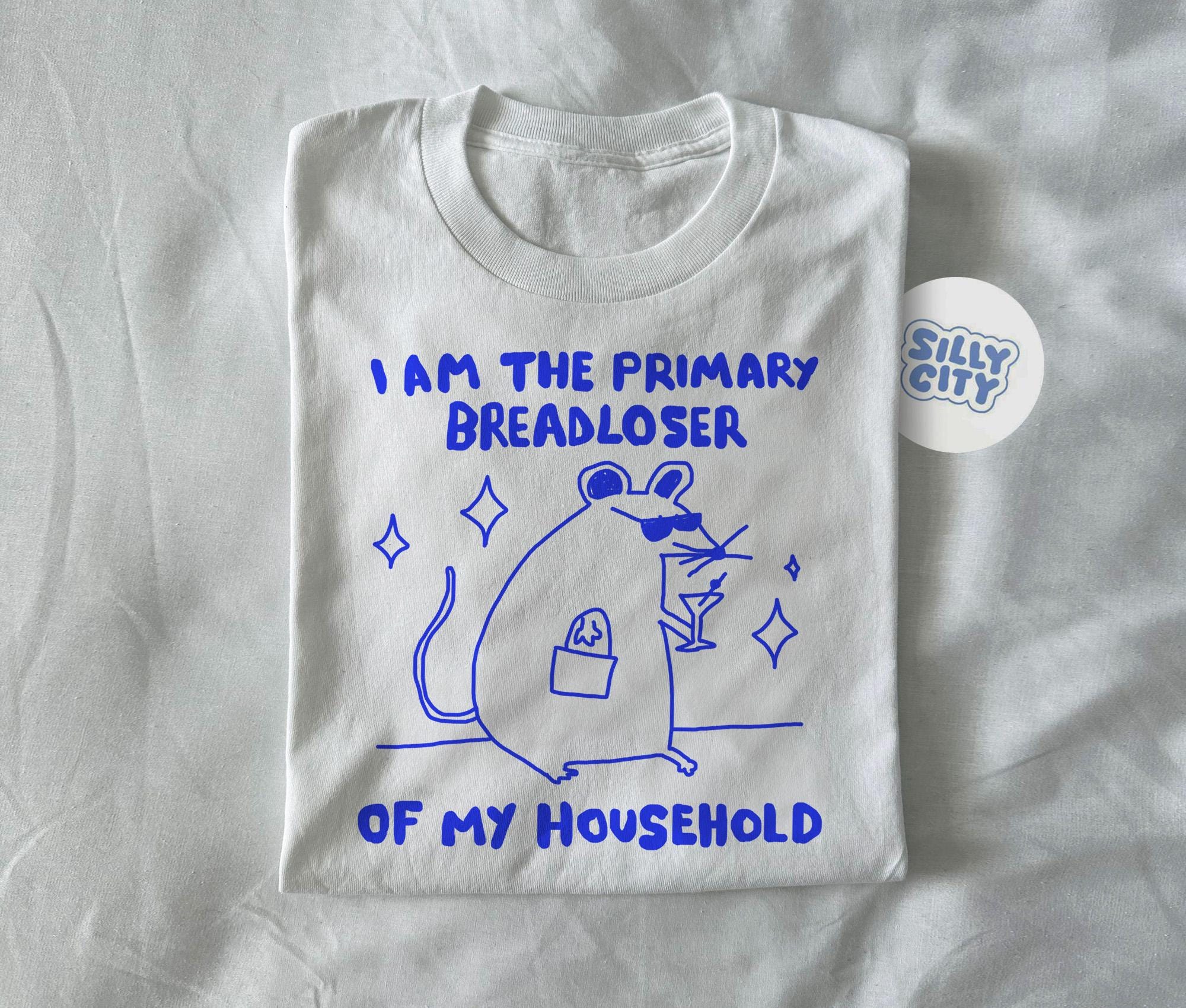 Am Primary Breadloser Household Rat Drawing Meme Rat Unisex T-shirt, Sweatshirt, Hoodie (2)