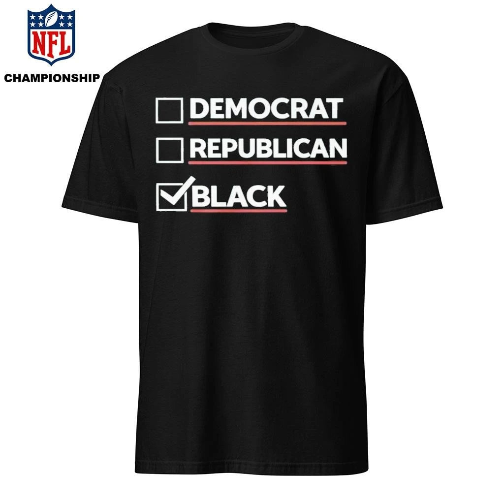Dr Boyce Watkins Democrat Republican Black Shirt