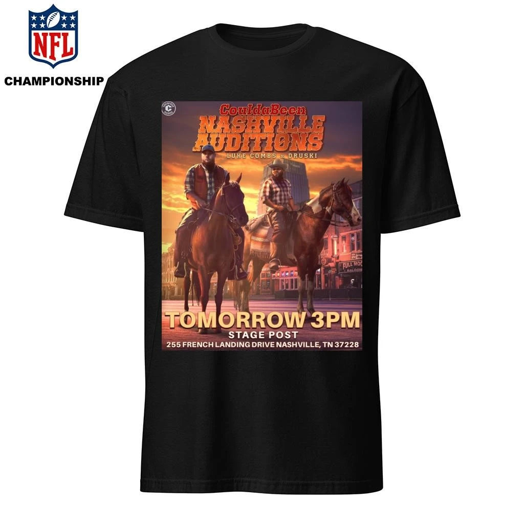 Druski Luke Combs Coulda Been Nashville Auditions 2026 Shirt