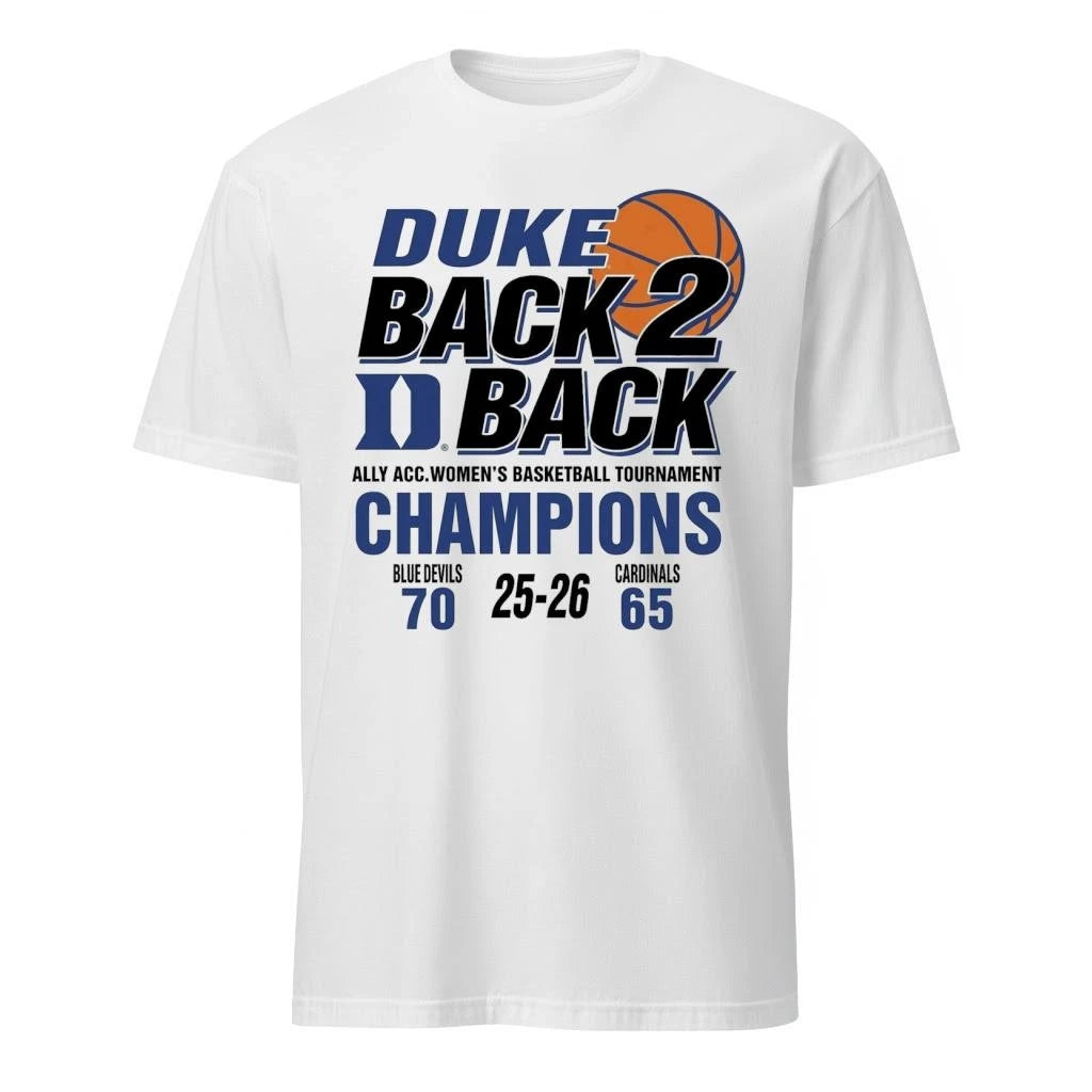 Duke Basketball ACC 2026 Championship Score Shirt