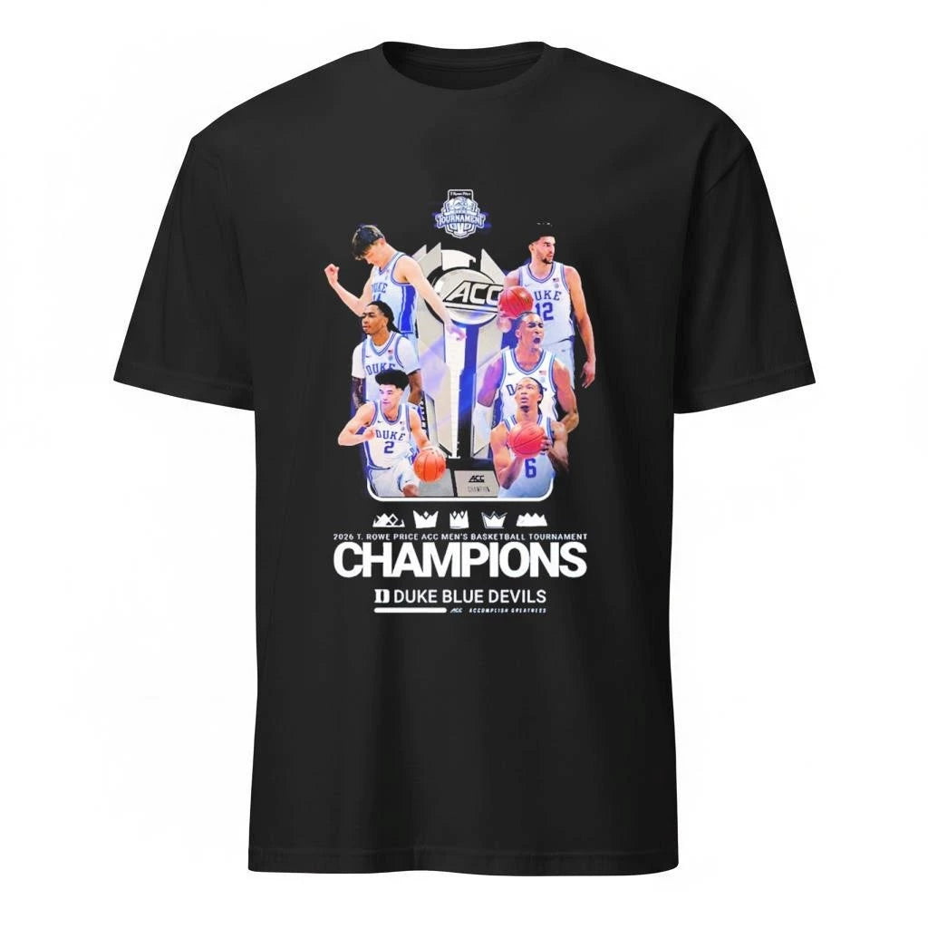 Duke Men’s Basketball 2026 ACC Champions Tournament Shirt