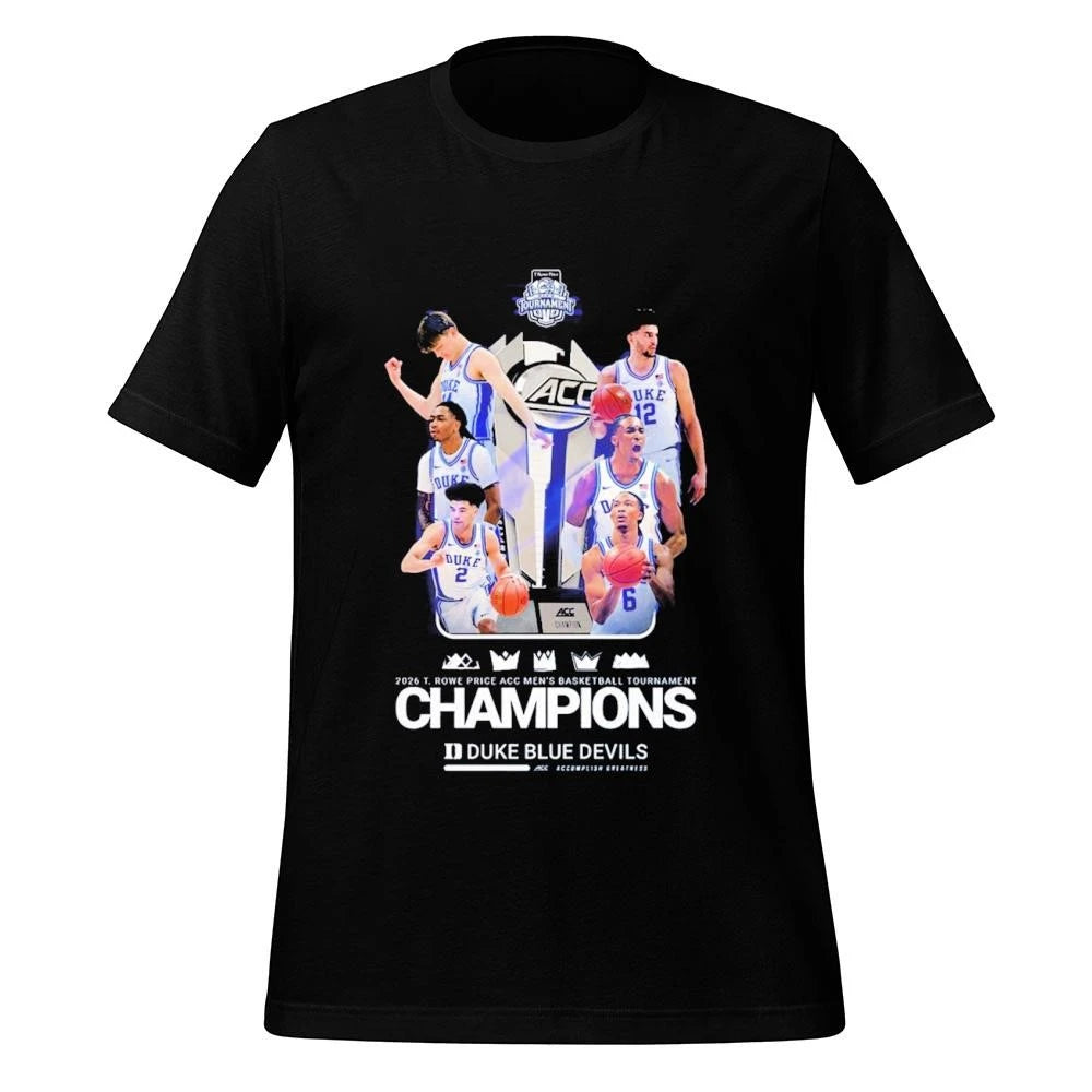 Duke Men’s Basketball 2026 ACC Champions Tournament Shirt