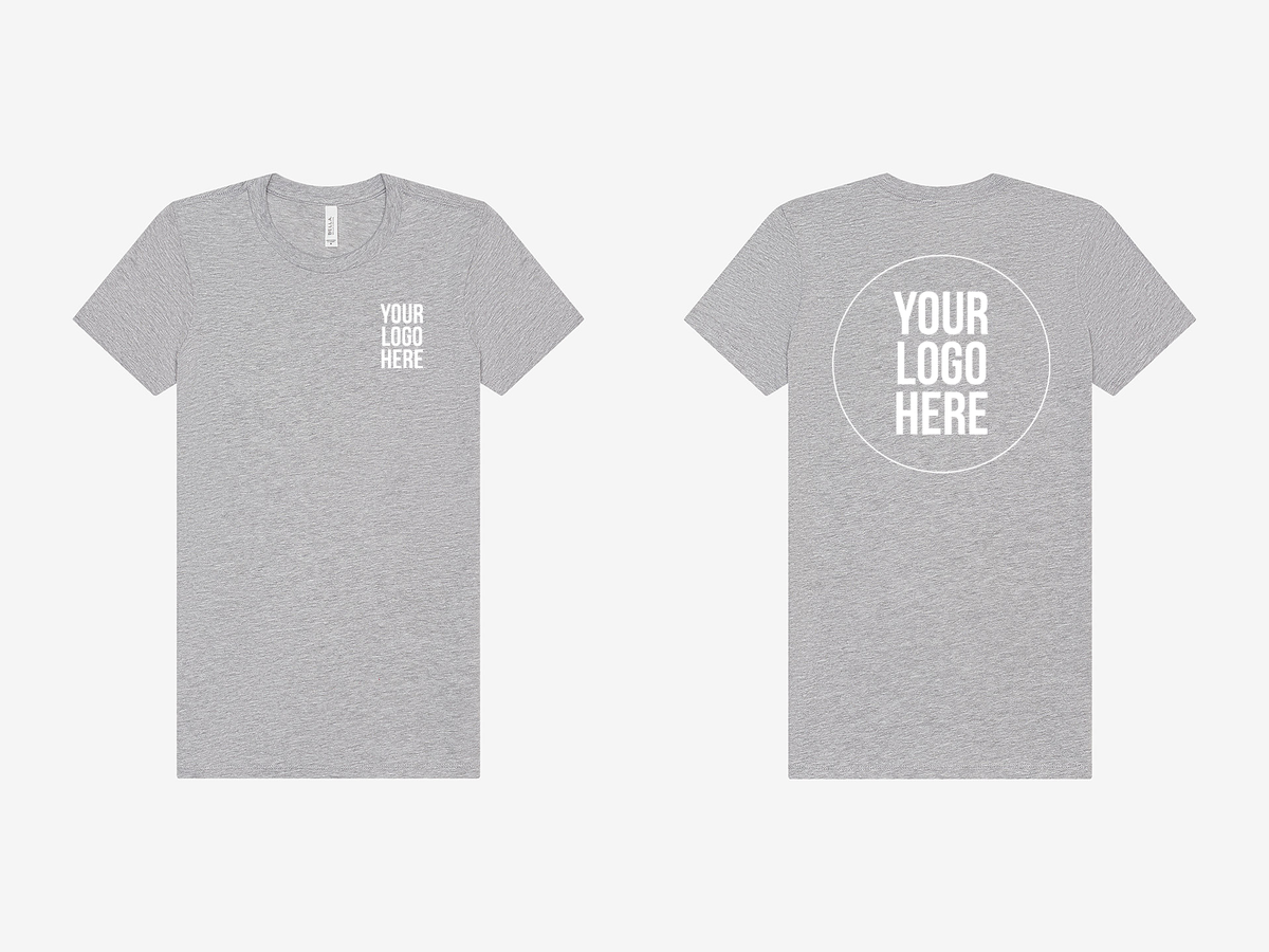 Custom Logo Bella+Canvas 6004 Womens Slimfit Tee | 39 Colors