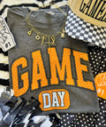 Game Day Orange Polka Dots Tee