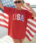 USA Cherries  - Red Comfort Color Tees