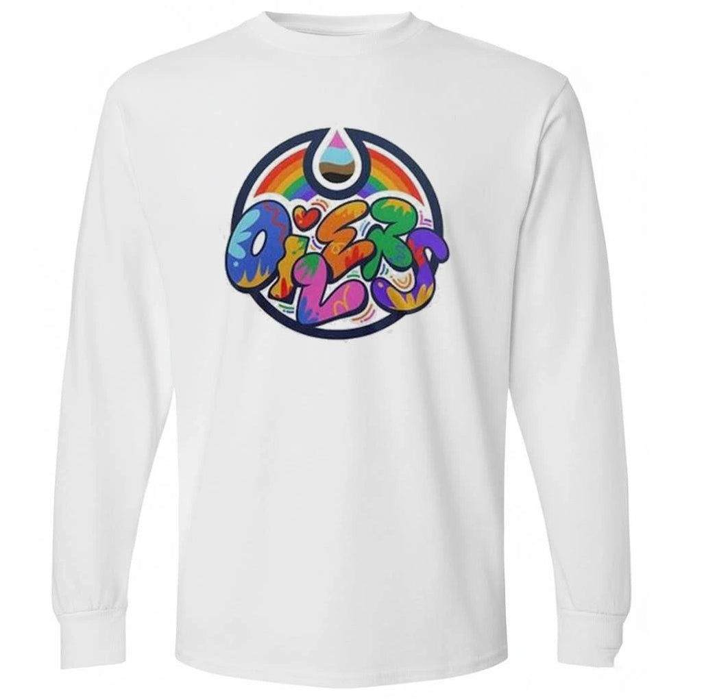 Edmonton Oilers Celebrating Pride Night 2026 NHL Game Shirt
