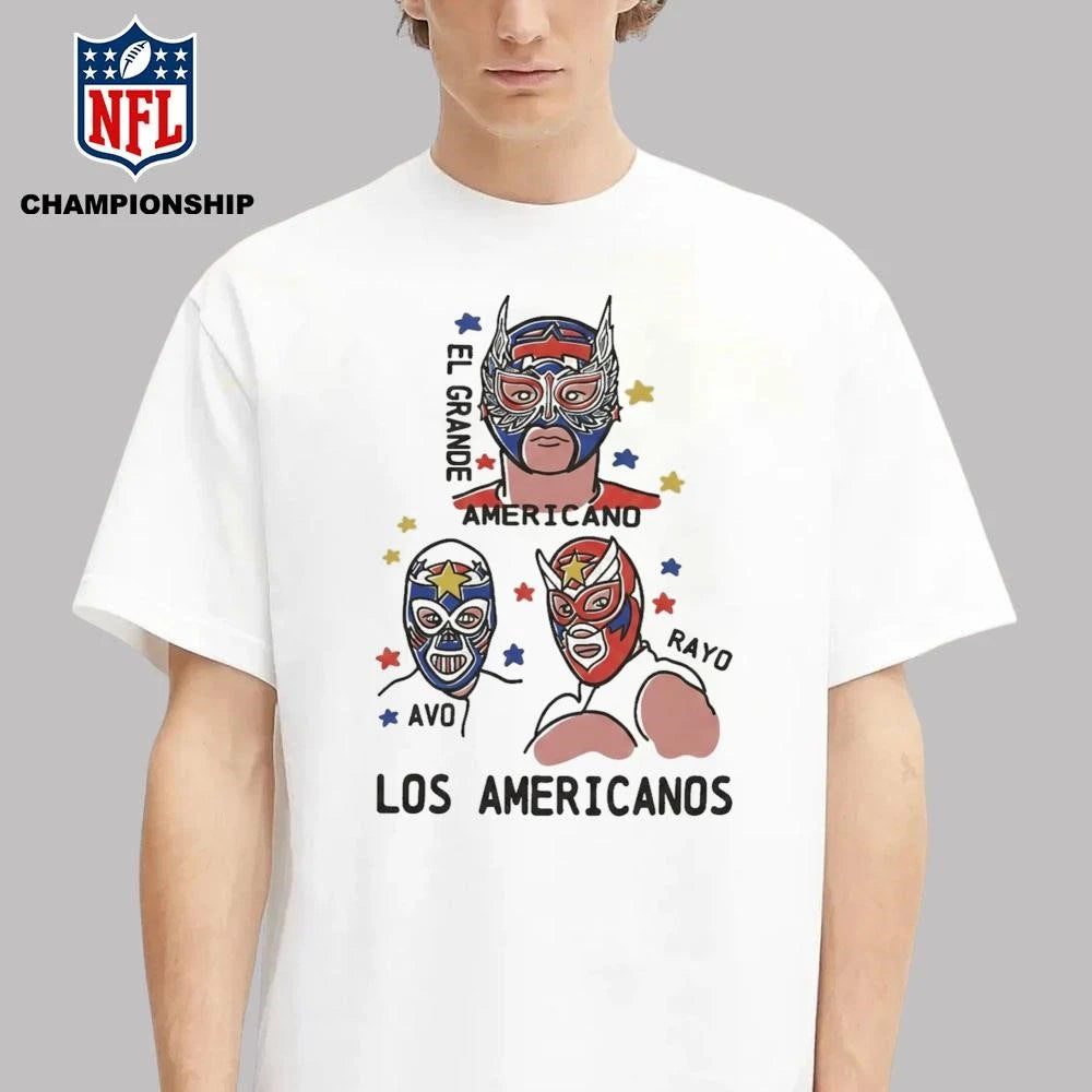 El Grande Americano Los Americanos Trio Shirt
