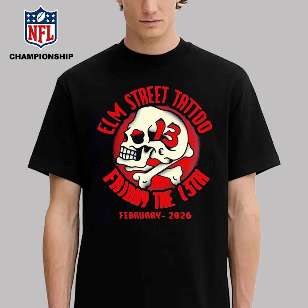 Elm Street Tattoo Friday the 13th Shirt