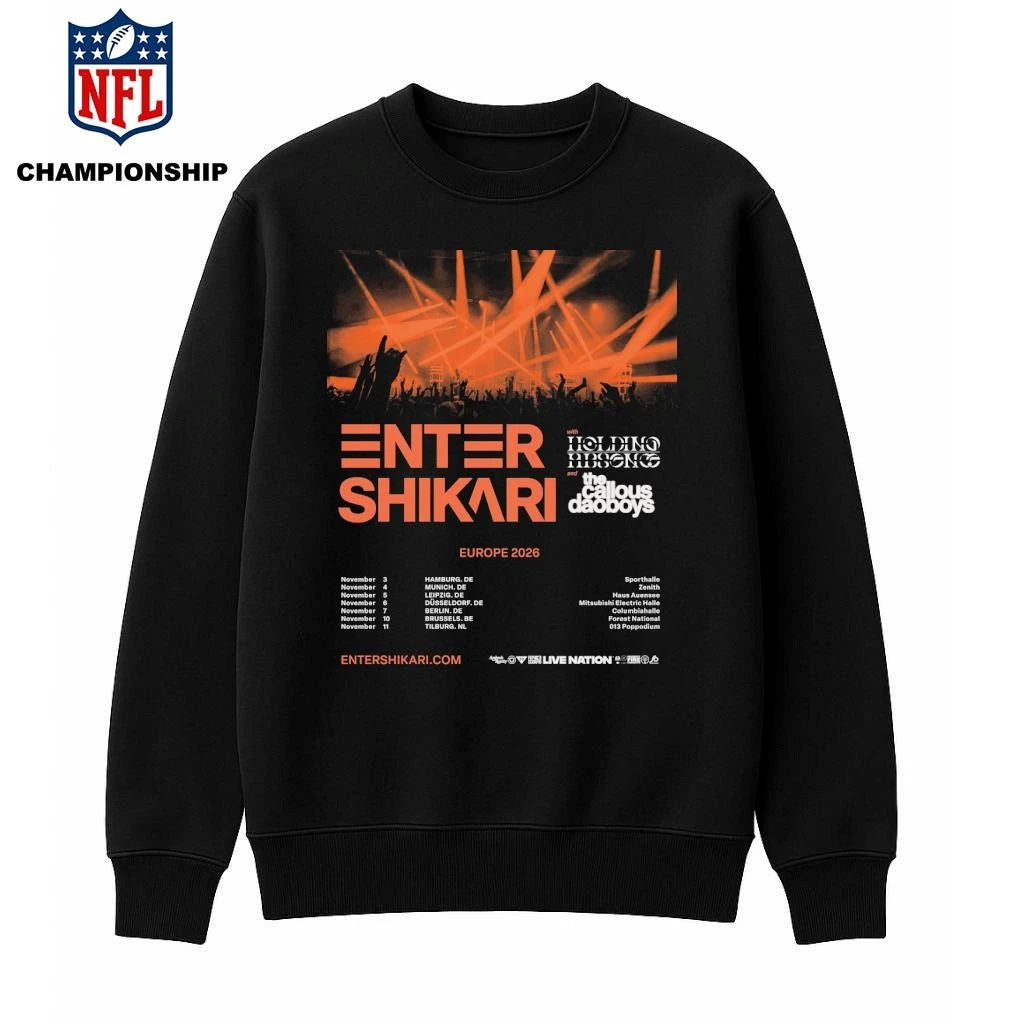 Enter Shikari Europe Tour 2026 Poster Shirt