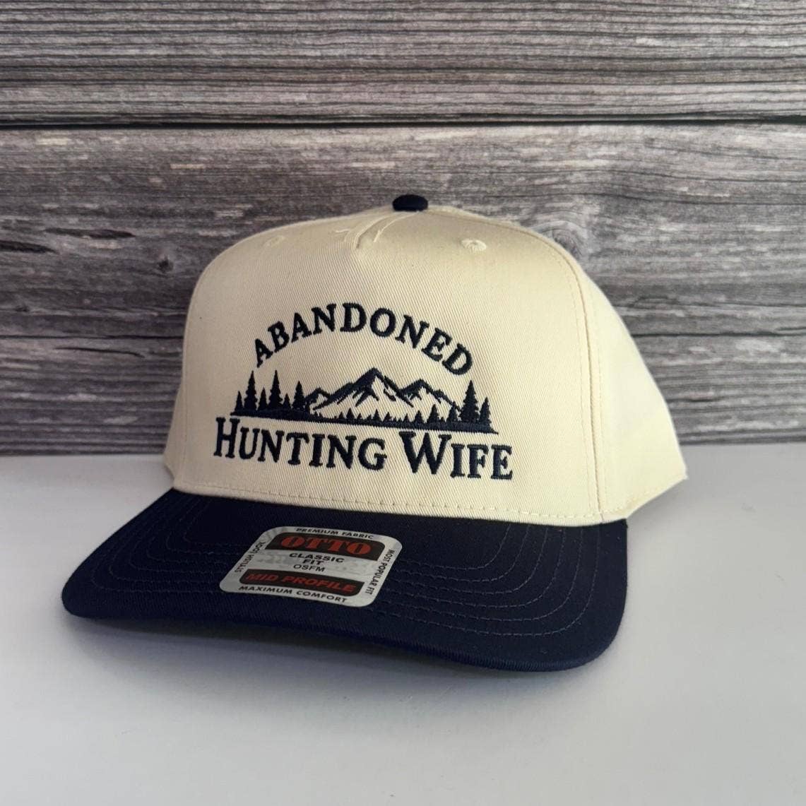 Abandon Hunting Wife Embroidered Otto Hat – 208Tees