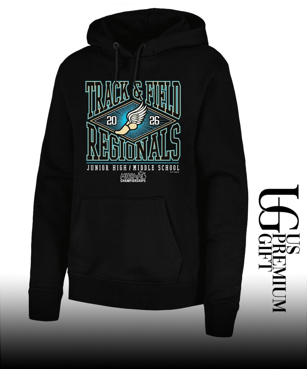2026 MHSAA Track & Field Junior High Middle School Regionals shirt