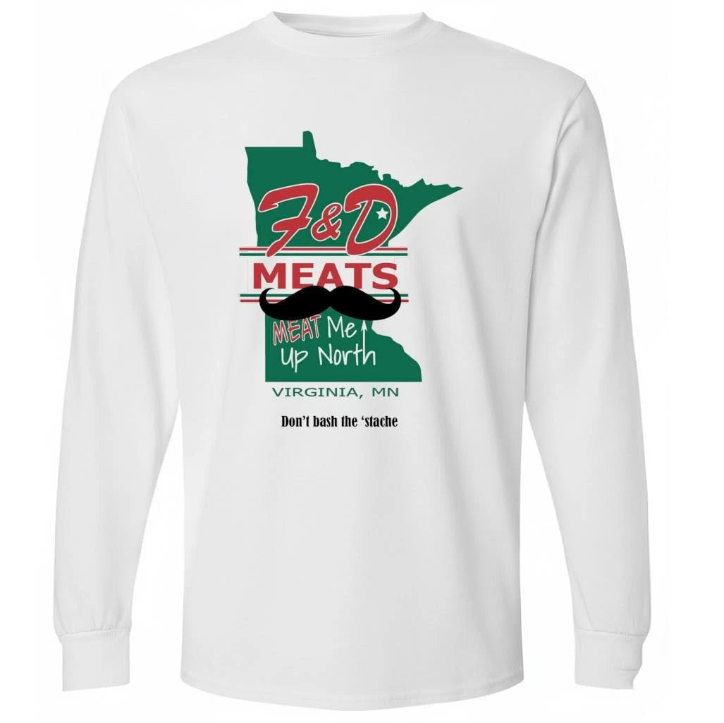 F&amp;D Meats Meat Me Up North Virginia MN Shirt
