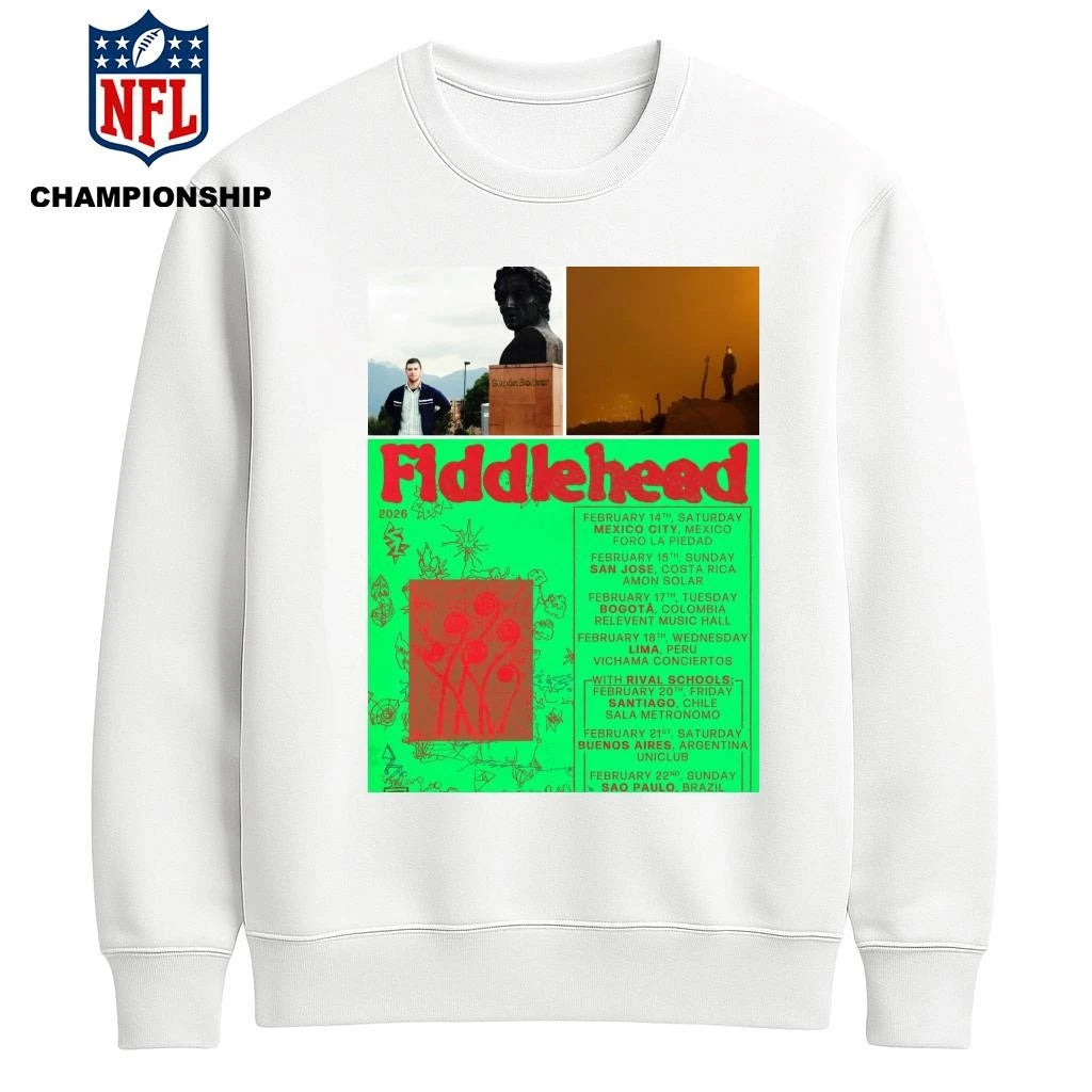 Fiddlehead February 2026 Shows Poster Shirt