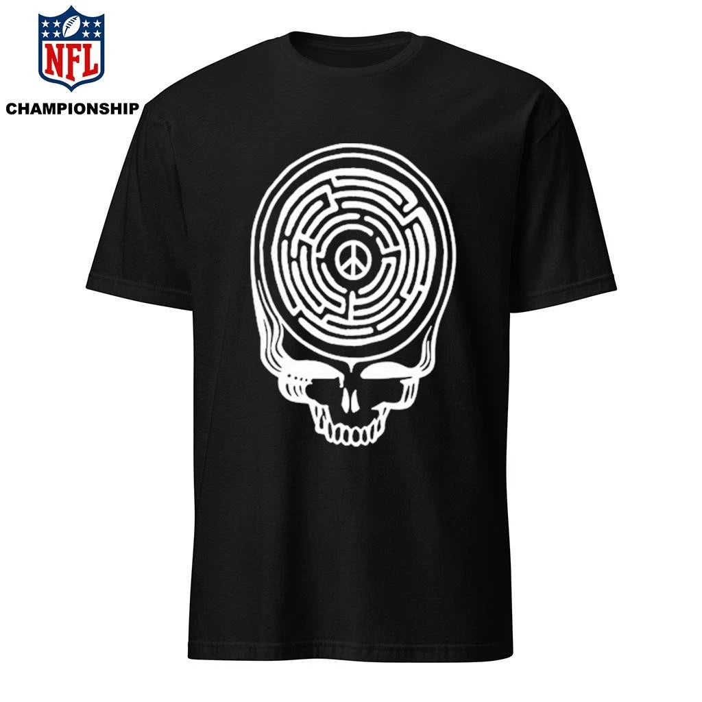 Find Peace Black Cre Neck Shirt