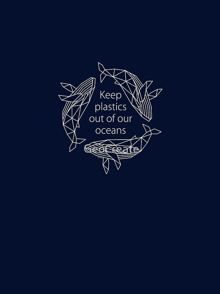 Recycling Whales - keep plastic out of our oceans by GeoCreate