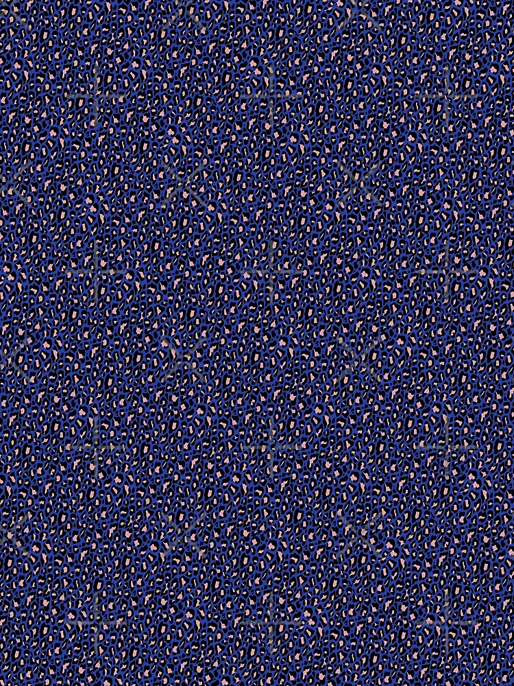 Blue Night Leopard | Dark Animal Art | Wild Feminine Energy by Raflesia K.