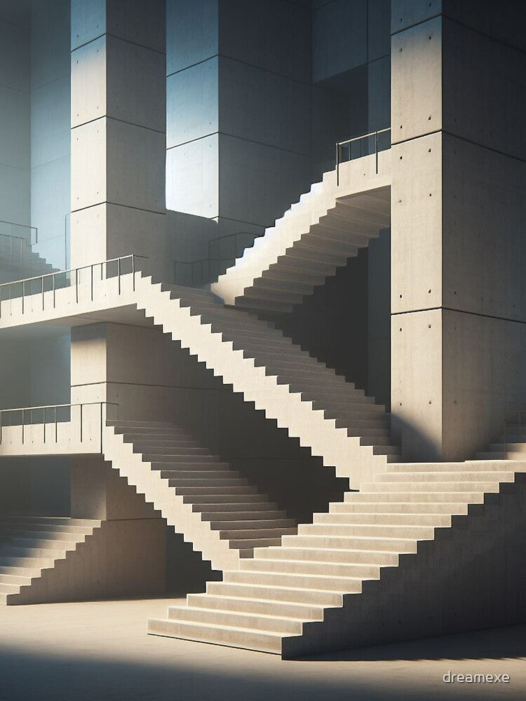 Liminal Stairs by dreamexe