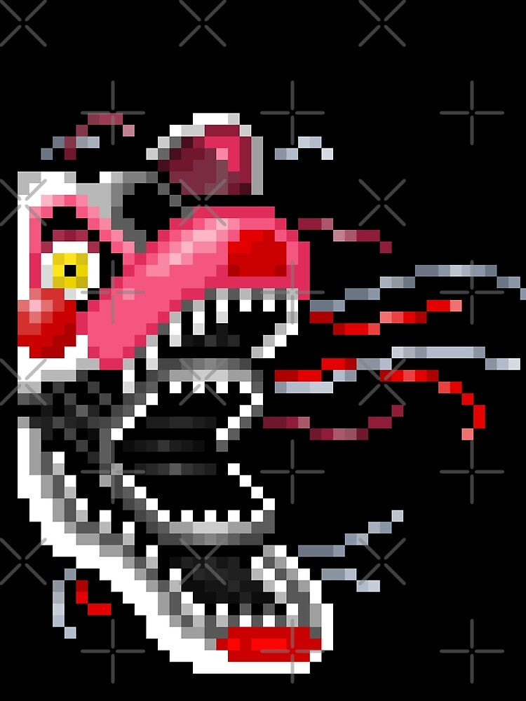 Five Nights at Freddy's 2 - Pixel art - Ceiling Mangle by GEEKsomniac