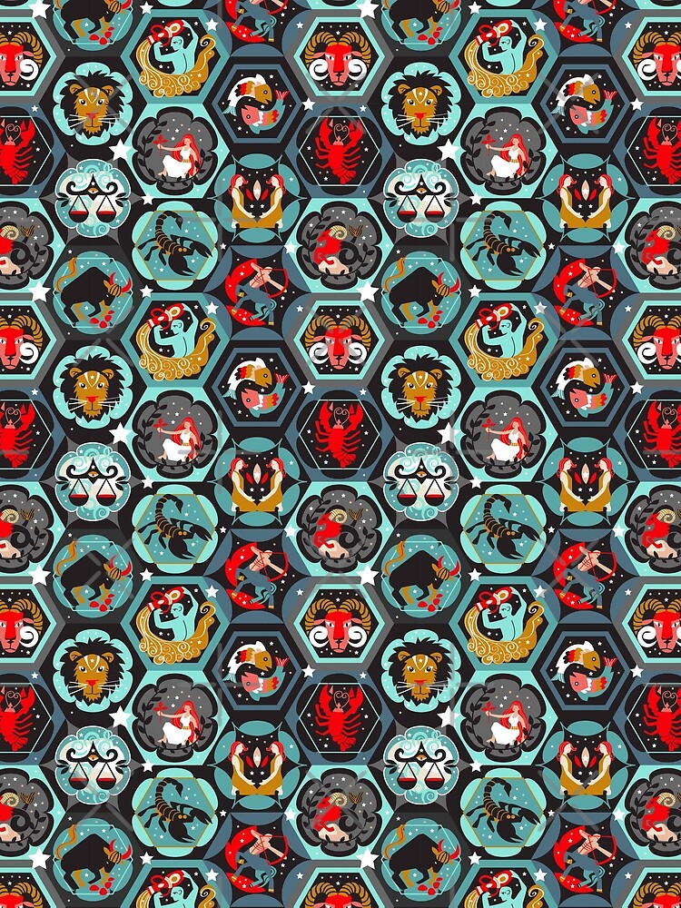 Hexagon zodiacs by camcreativedk