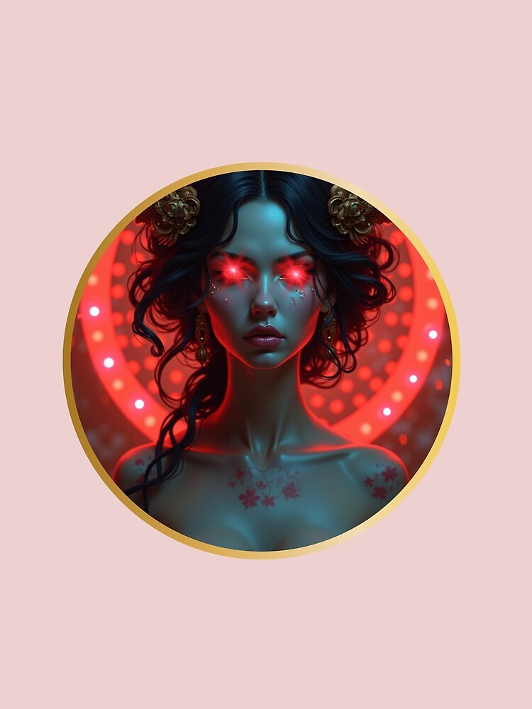 Red - Angry Goddess - Eyes of Fire by PriyaMagic