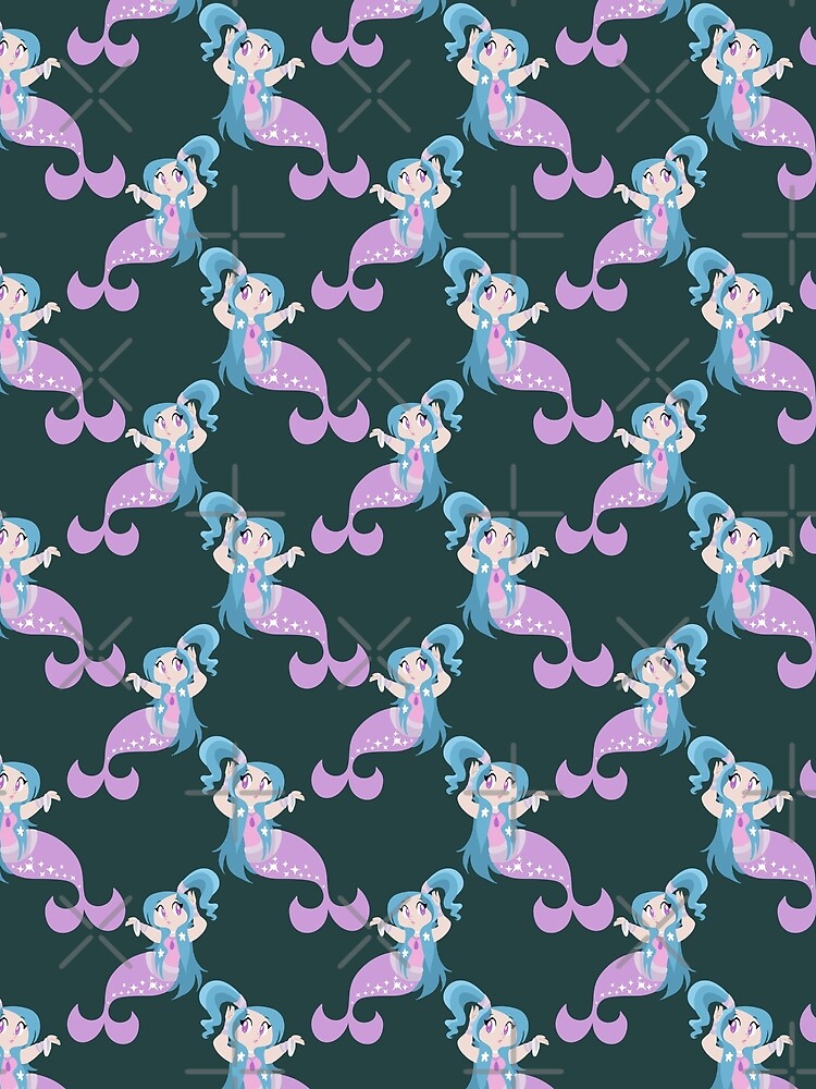Sparkle Mermaid Pattern by SaradaBoru