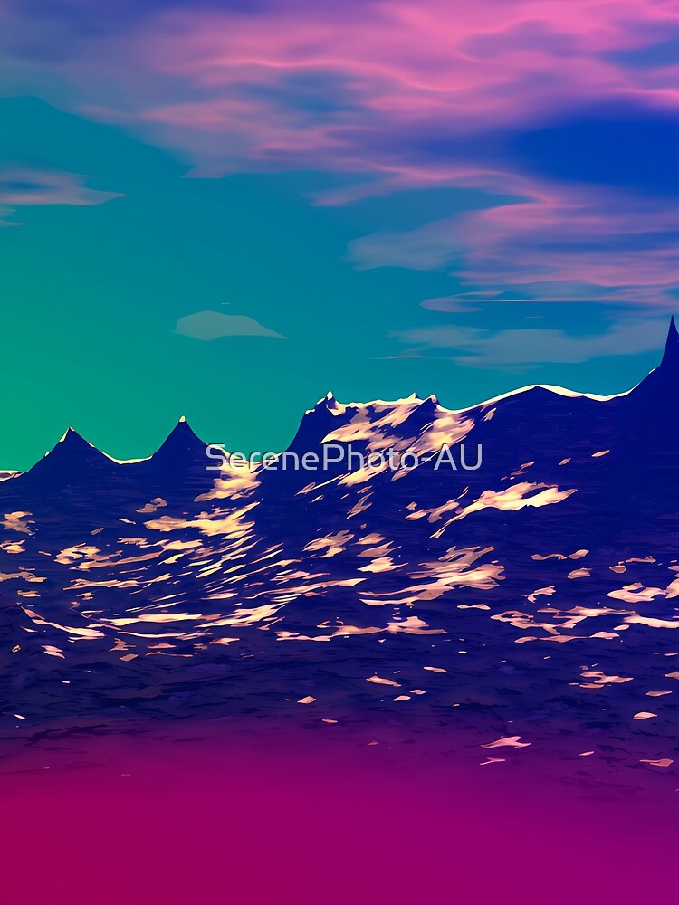 Magenta Alps by SerenePhoto-AU