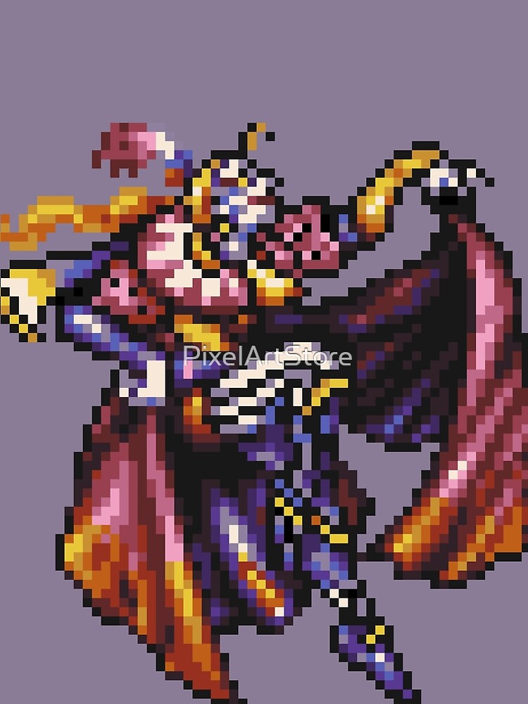 Kefka - Final Fantasy VI by PixelArtStore