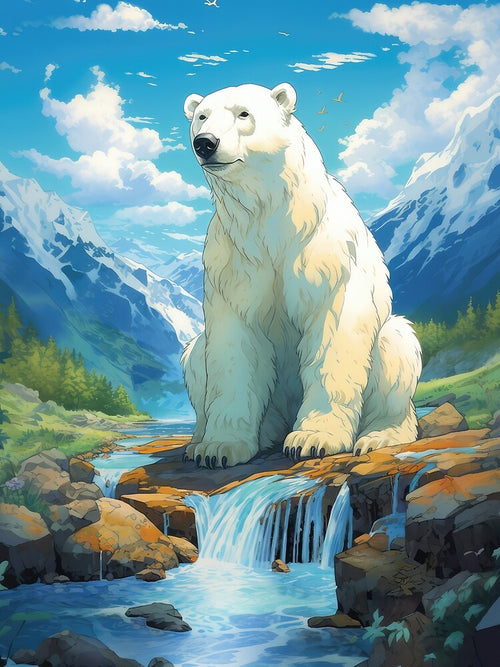 A Bear in the Mountains by Earth Celebration Designs