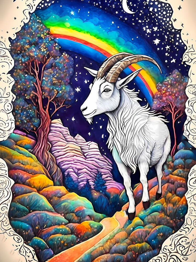Happy Goat by ZenStickConcept