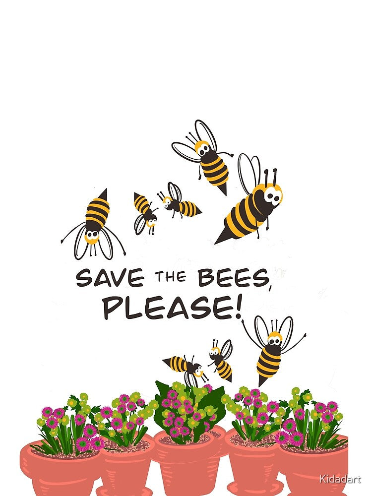 Save the Bees please by Kidadart