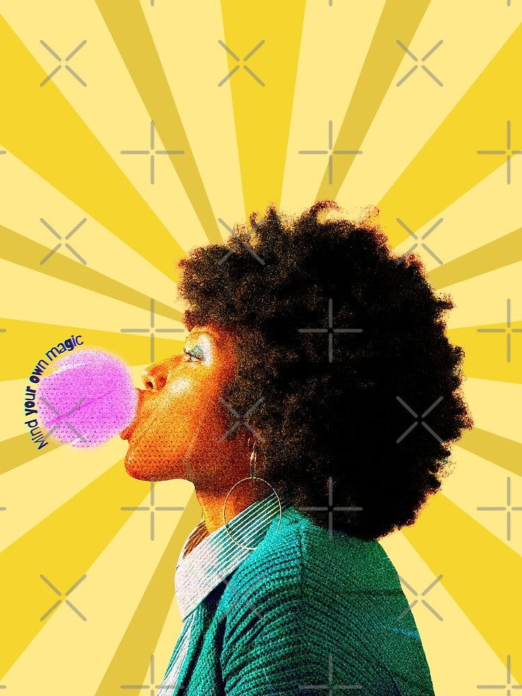 Mind Your Own Magic Pop Art by MarykeArt
