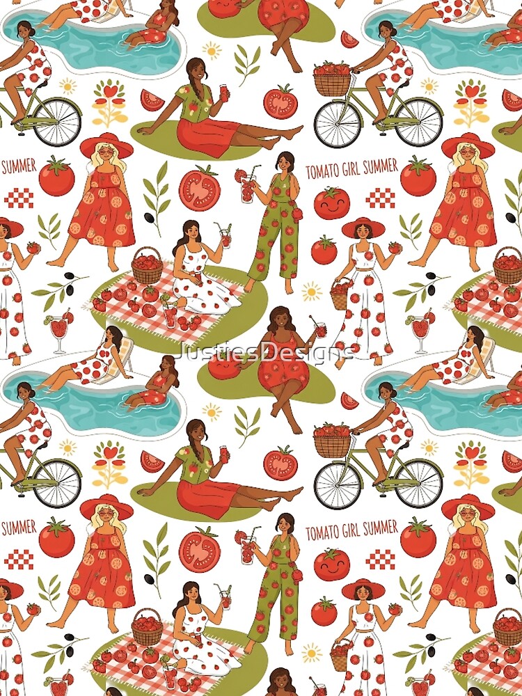 Tomato Girl Summer by JustiesDesigns