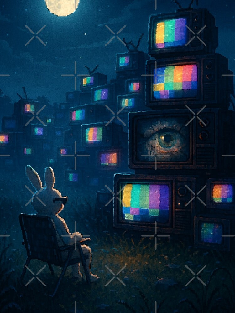 The Broadcast Was Never Meant for You by PixelPunkster