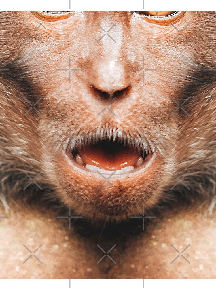 Funny monkey mask by Mi-Kalmia