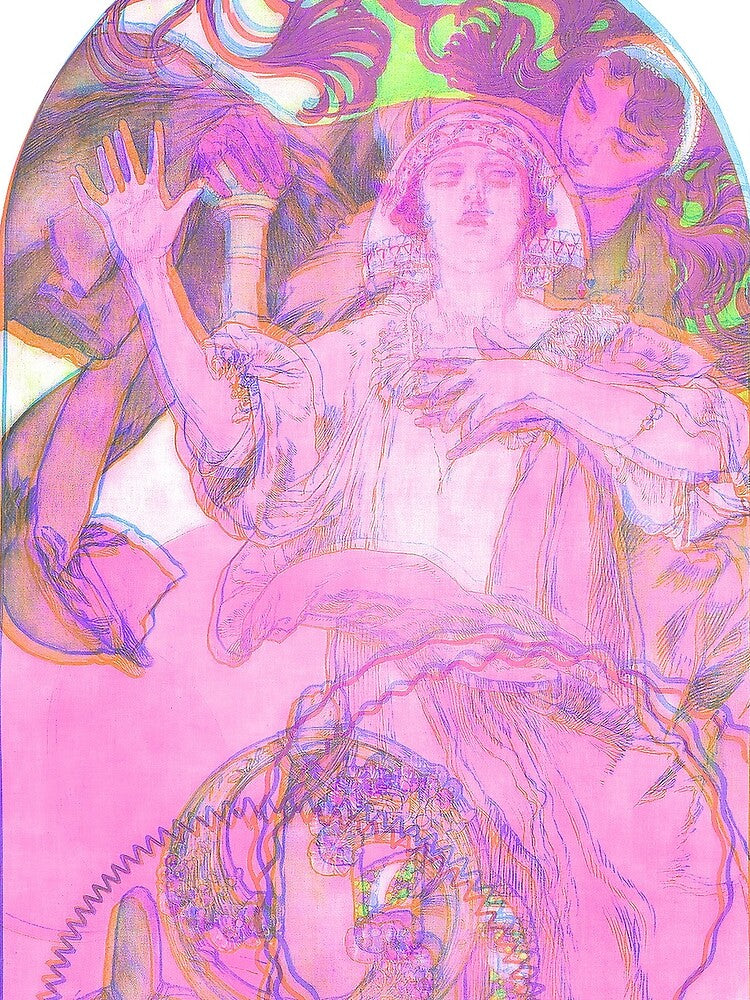 Ethereal Pink Prophetess by BioDigital-Jazz