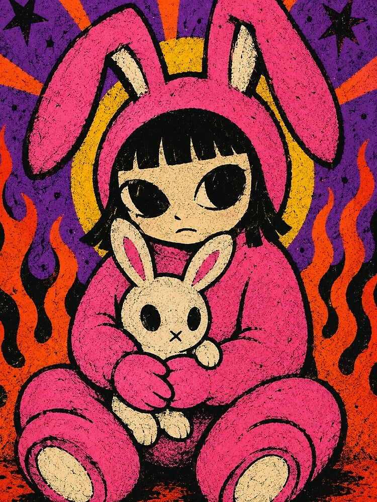Bunny Girl by PerlowskiArt